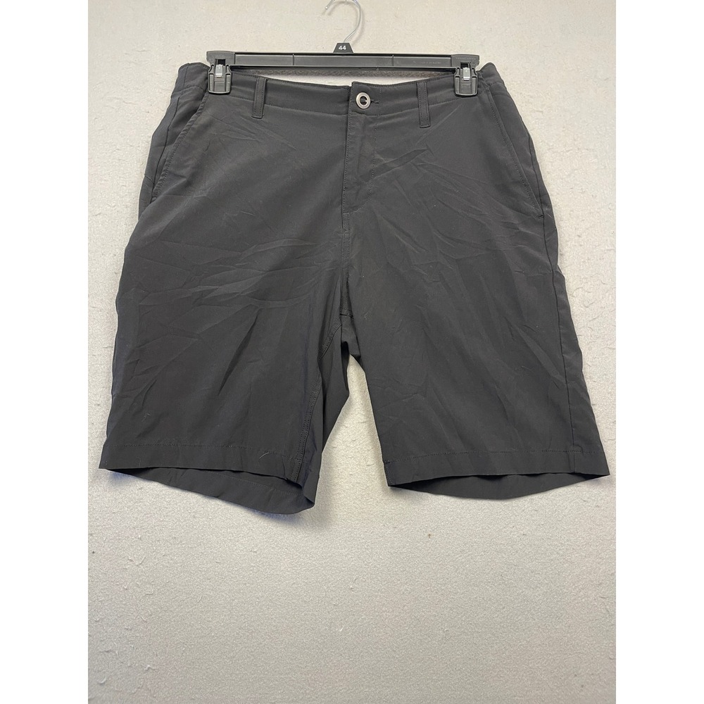 Volcom Frickin Modern Stretch Shorts Polyester Blend Black W33 Mens
